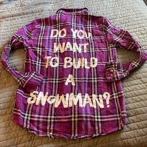 Cakeworthy Flannel- Anna from Frozen Size XS